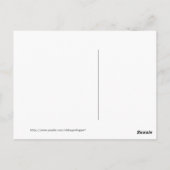 赤旗独立記念日はがき ポストカード (裏面)