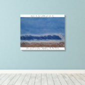 赤旗高サーフ キャンバスプリント (インサイチュ (ウッドフロア))