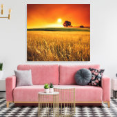 赤日の入り キャンバスプリント (インサイチュ (リビング))