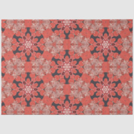 赤日本のと黒のデコページのデザイン 薄葉紙