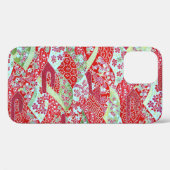 赤日本のフローラ折り紙iPhone 12ケース Case-Mate iPhoneケース (裏面 (横))