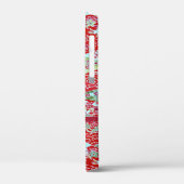 赤日本のフローラ折り紙iPhone 12ミニケース Case-Mate iPhoneケース (裏面 / 左)