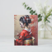 赤日本のポートレート シーズンカード (スタンド正面)