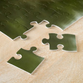 赤日本の寺 ジグソーパズル (側面)