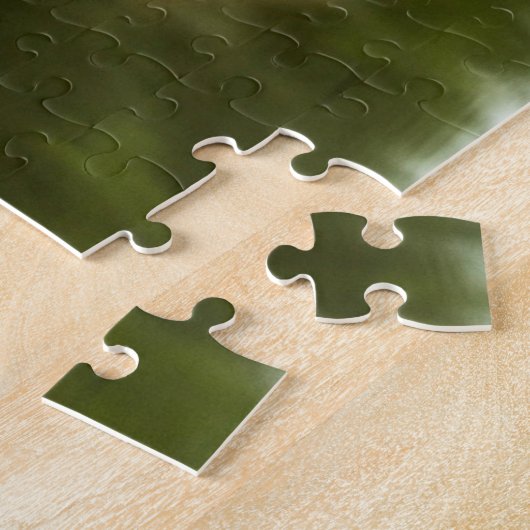 赤日本の寺 ジグソーパズル (側面)