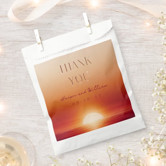 赤日結婚の感謝してい君 フェイバーバッグ (クリップ留めされた状態)