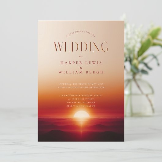 赤日結婚没 招待状 (スタンド正面)