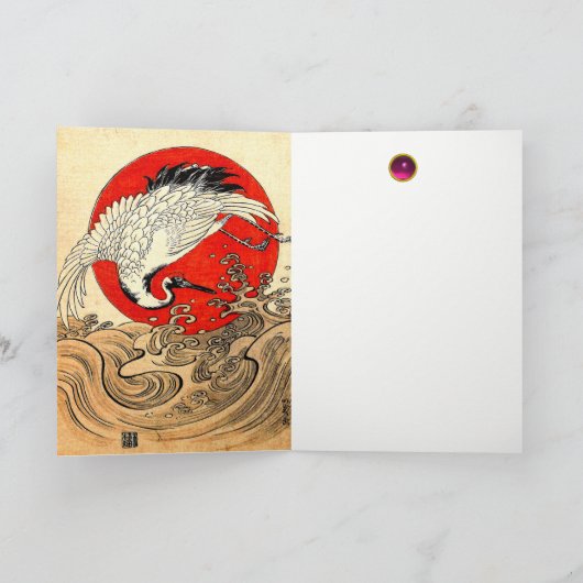 赤日、ク日本のレ飛んでいるーン、波 シーズンカード (内部)