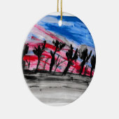 赤日 セラミックオーナメント (右)