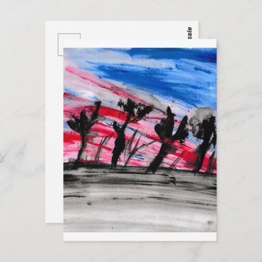 赤日 ポストカード (正面/裏面)