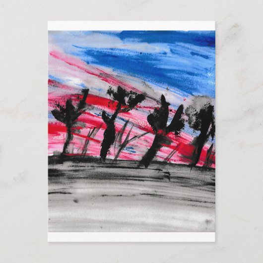 赤日 ポストカード (正面)