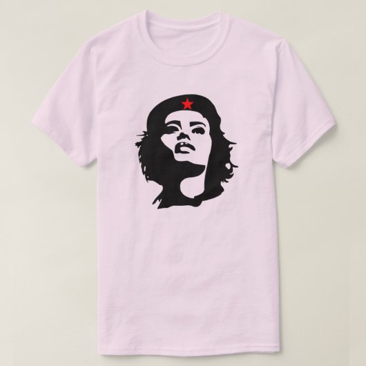 赤星と革命の女 Tシャツ (デザイン正面)