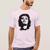 赤星と革命の女 Tシャツ (正面)