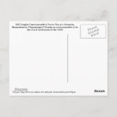 赤星十字旗のポストカード ポストカード (裏面)