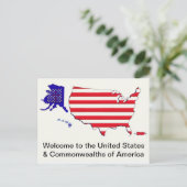 赤星十字旗のポストカード ポストカード (スタンド正面)