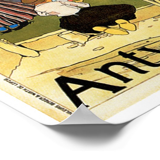 赤星線~アントワーペン・アメリカ ポスター (角)