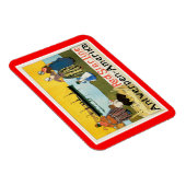 赤星線～アントワーペン・アメリカ マグネット (右側)