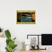 赤星線～アントワーペン=ニューヨーク ポスター (ホームオフィス)