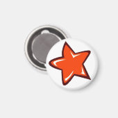 赤星 マグネット (正面/裏面)