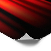 赤映画カーテンクラップボードディレクター ポスター (角)