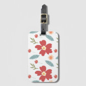 赤春フローラ ラゲッジタグ (正面縦)