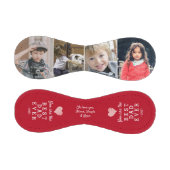 赤最高のパパエバーハート4 Photo Collage 野球ボール (パネル)