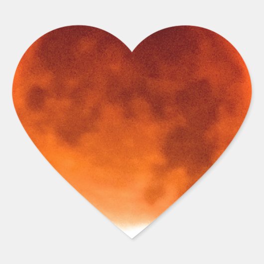 赤月の上昇 ハートシール (正面)