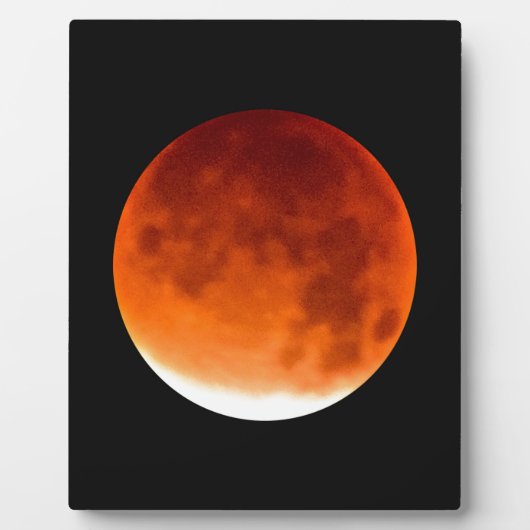 赤月の上昇 フォトプラーク (正面)