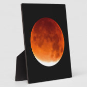 赤月の上昇 フォトプラーク (側面)