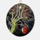 赤月昇り セラミックオーナメント (左)