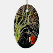 赤月昇り セラミックオーナメント (右)