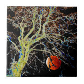 赤月昇り タイル (正面)