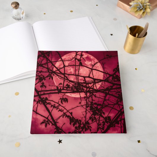 赤月 ゲストブック (正面見開き)