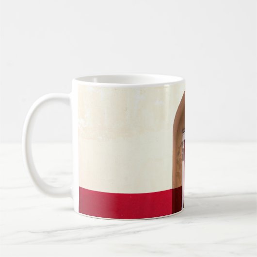 赤木製扉 コーヒーマグカップ (左)