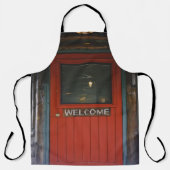 赤木製閉扉 エプロン (正面)