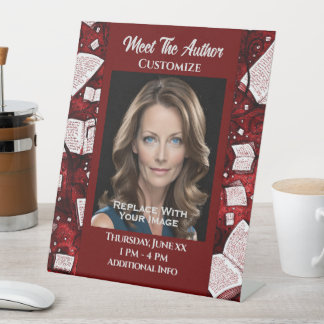 赤本作家に会う 台座サイン