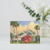 赤校舎はがき ポストカード (スタンド正面)