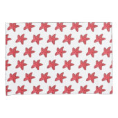 赤桃色の沿岸魚 枕カバー (正面右)