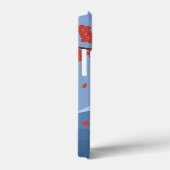 赤桜こけし人形 – かわいい芸者ガール Case-Mate iPhoneケース (裏面 / 右)