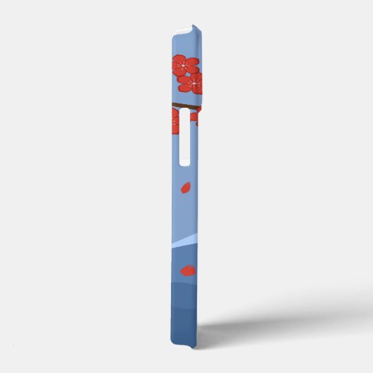 赤桜こけし人形 – かわいい芸者ガール Case-Mate iPhoneケース (裏面 / 右)