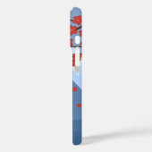 赤桜こけし人形 – かわいい芸者ガール Case-Mate iPhoneケース (裏面 / 左)