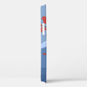 赤桜こけし人形 – かわいい芸者ガール Case-Mate iPhoneケース (裏面 / 右)