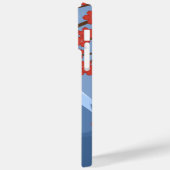 赤桜こけし人形 – かわいい芸者ガール Case-Mate iPhoneケース (裏面 / 左)