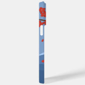 赤桜こけし人形 – かわいい芸者ガール Case-Mate iPhoneケース (裏面 / 右)