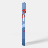 赤桜こけし人形 – かわいい芸者ガール Case-Mate iPhoneケース (裏面 / 右)