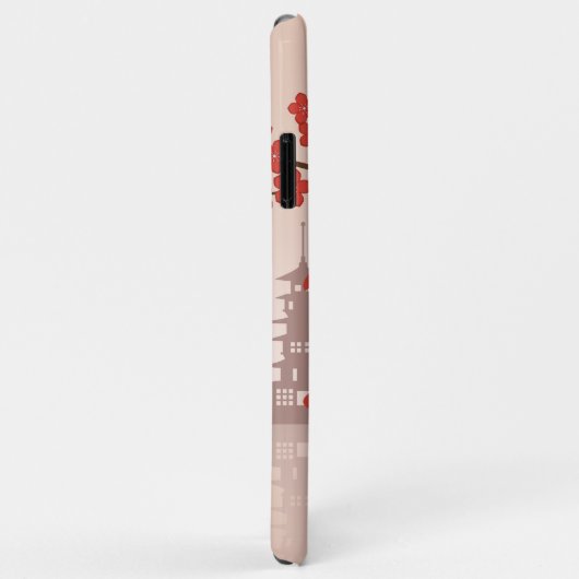 赤桜こけし人形 – 日本の芸者 Case-Mate iPhoneケース (裏面/右)