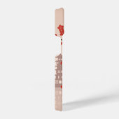 赤桜こけし人形 – 日本の芸者 iPhoneケース (右側面)