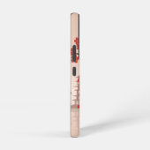 赤桜こけし人形 – 日本の芸者 SAMSUNG GALAXYケース (右側面)