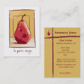 赤梨 名刺 (正面/裏面)