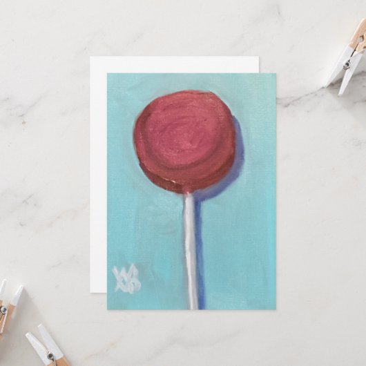 赤棒つきキャンデー (正面/裏面インサイチュ)